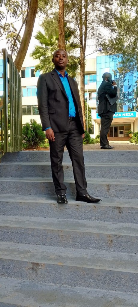 Me Habanabakize Daniel, insurance agent for SKWW Hope Centre